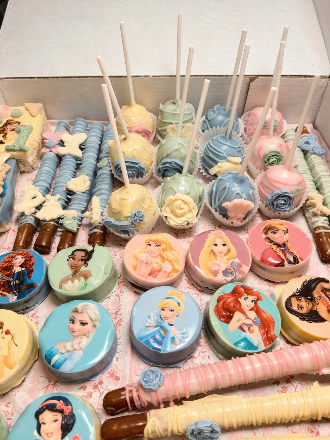 Princess themed custom treats